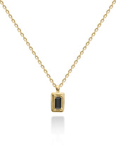 Deco Necklace - Black Diamond